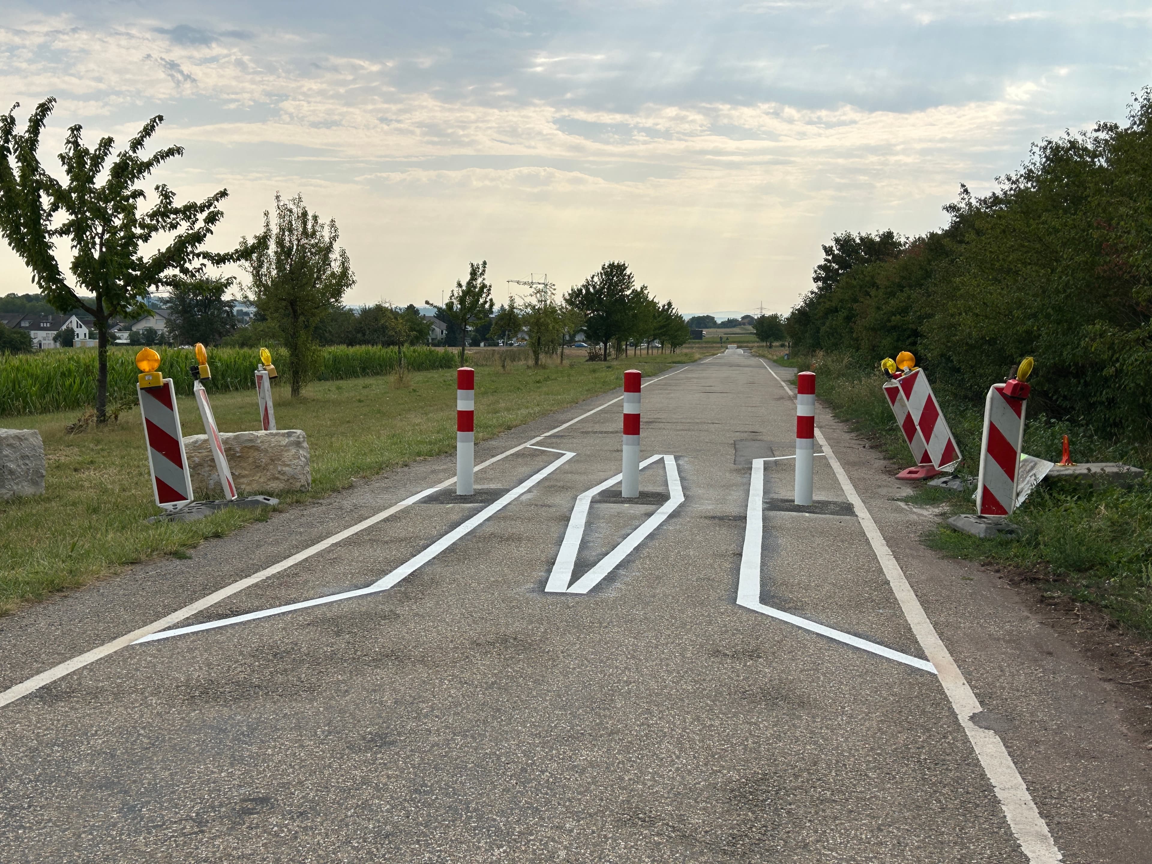 Baumaßnahmen und Ampelmodernisierung im Gewerbegebiet Eichwald Nord