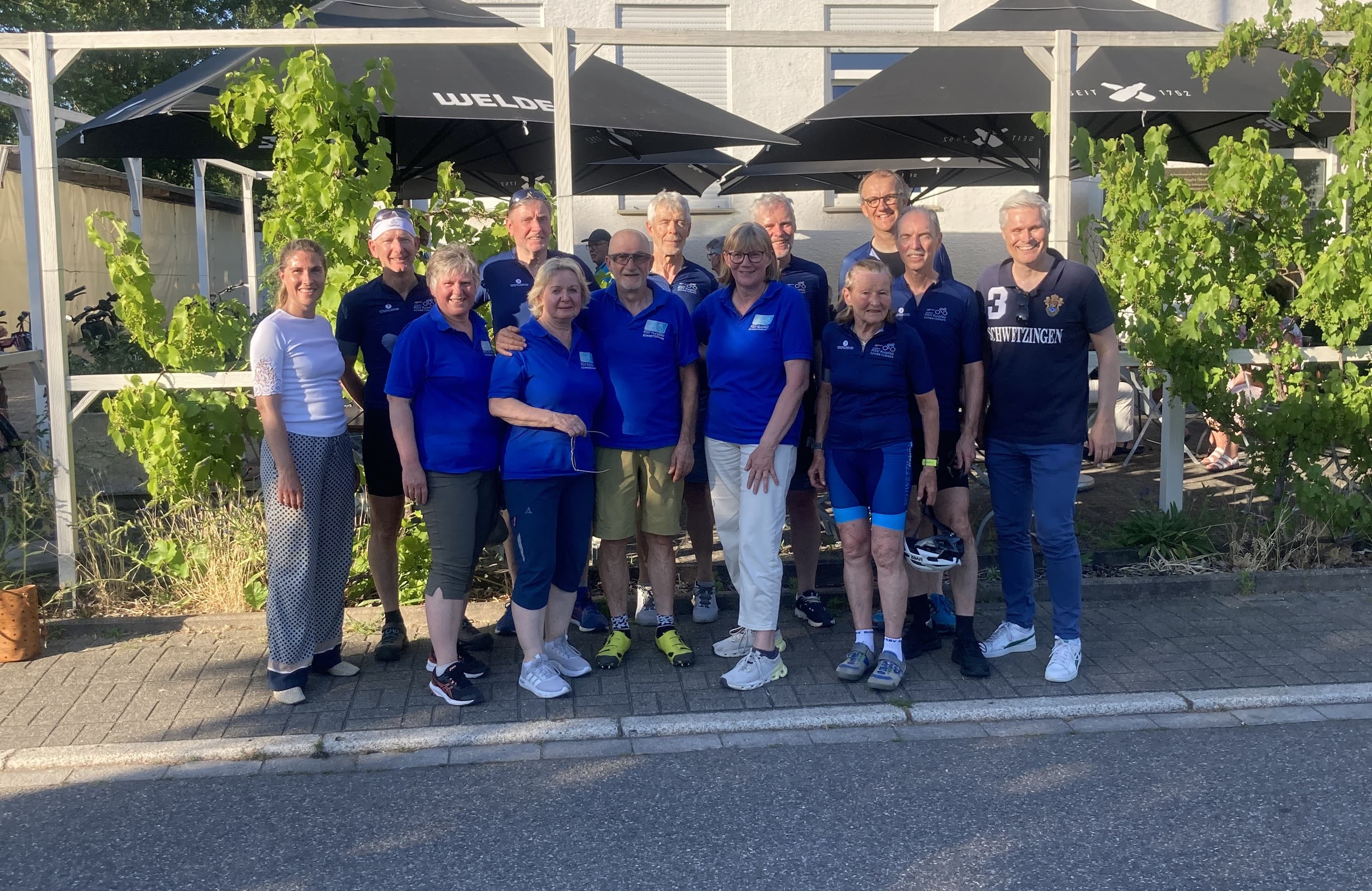 Mitglieder des RSV Kurpfalz Schwetzingen, Sieger der STADTRADELN-Teamwertung