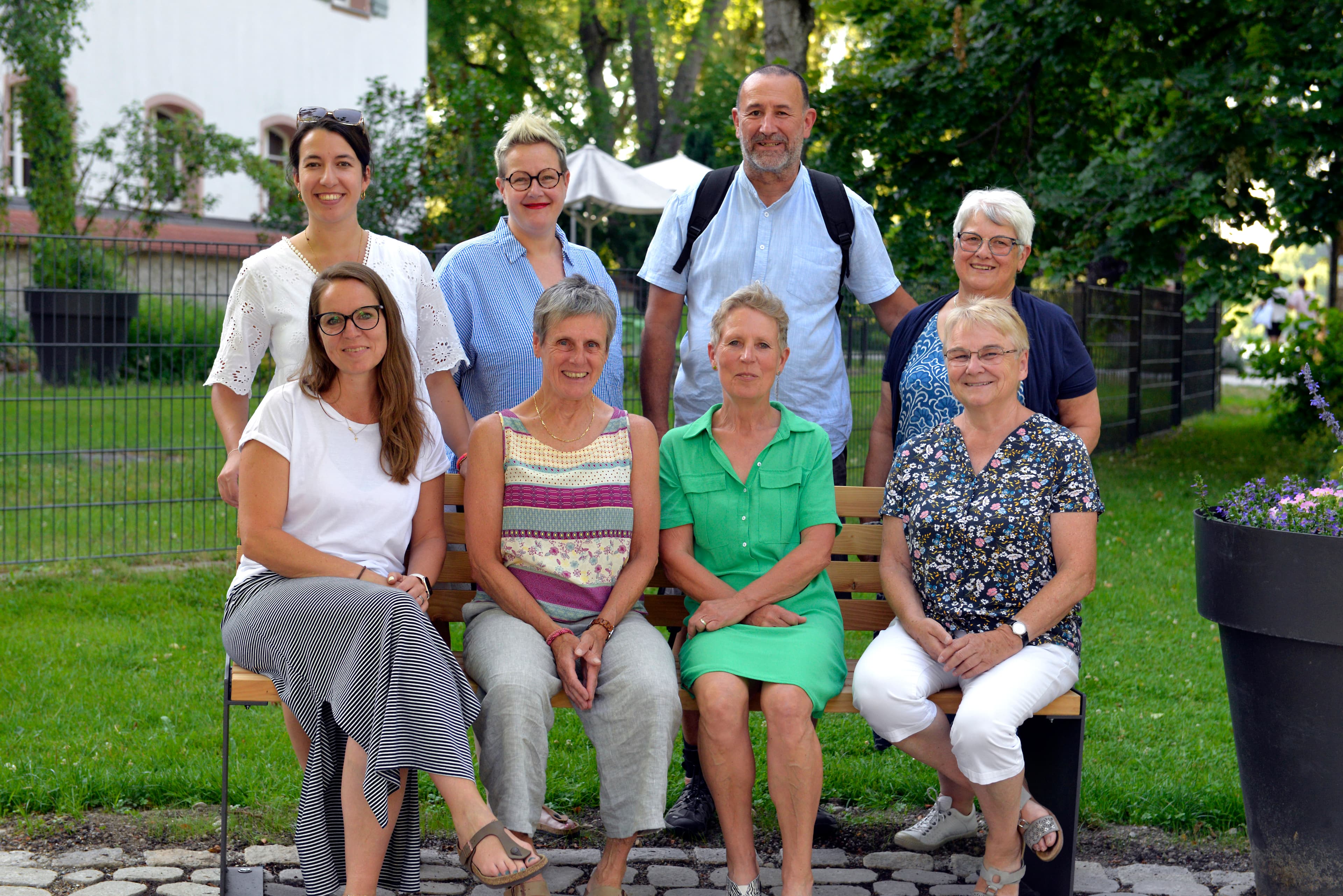 Auf dem Foto nicht vertreten sind Erdmute Menge (Einzelhandel und Weltladen) und Christa Göbel (katholische Kirche).
