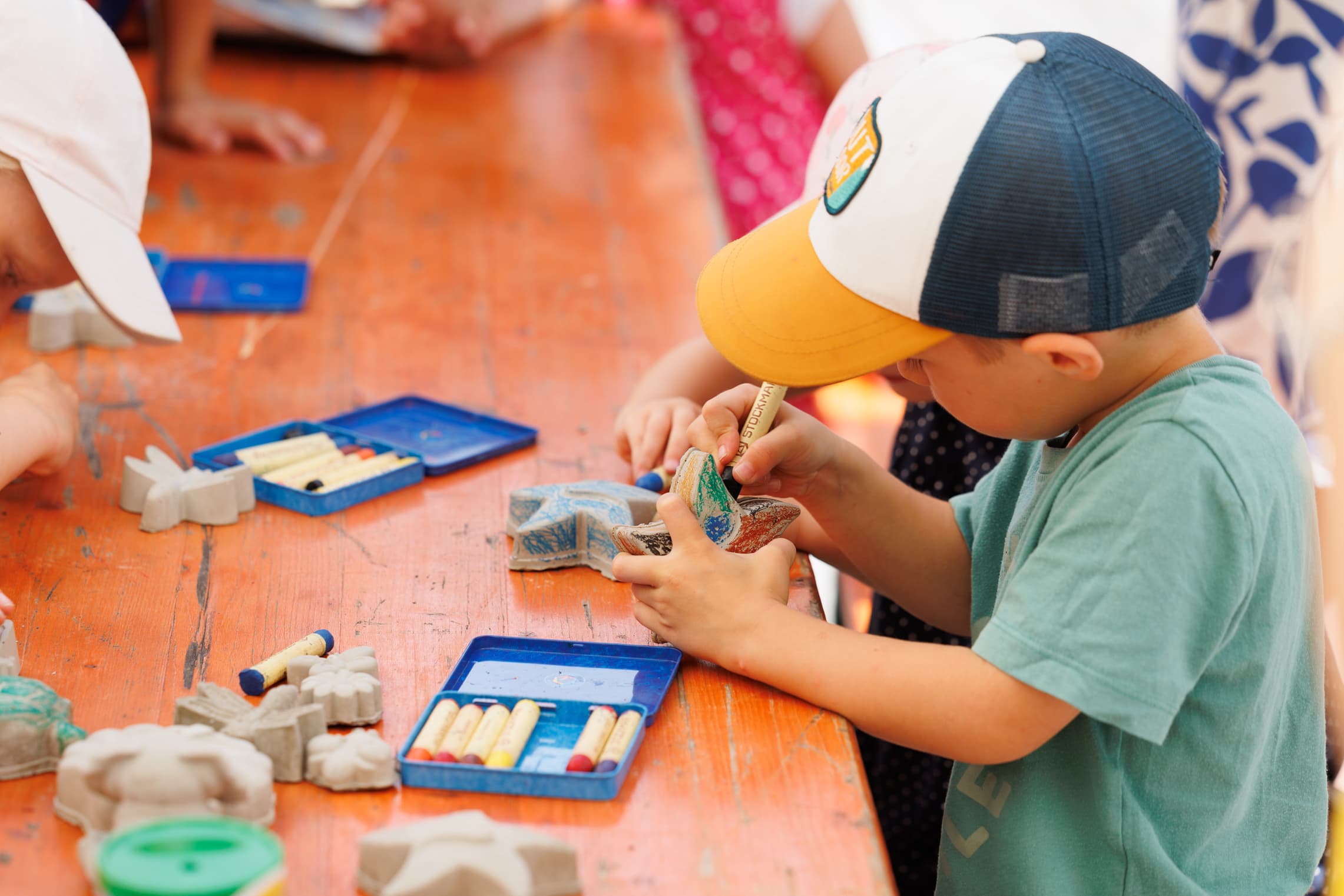 Ravensburger 16.000-Teile-Riesenpuzzle beim ALSO-Kindertag in Leutkirch
