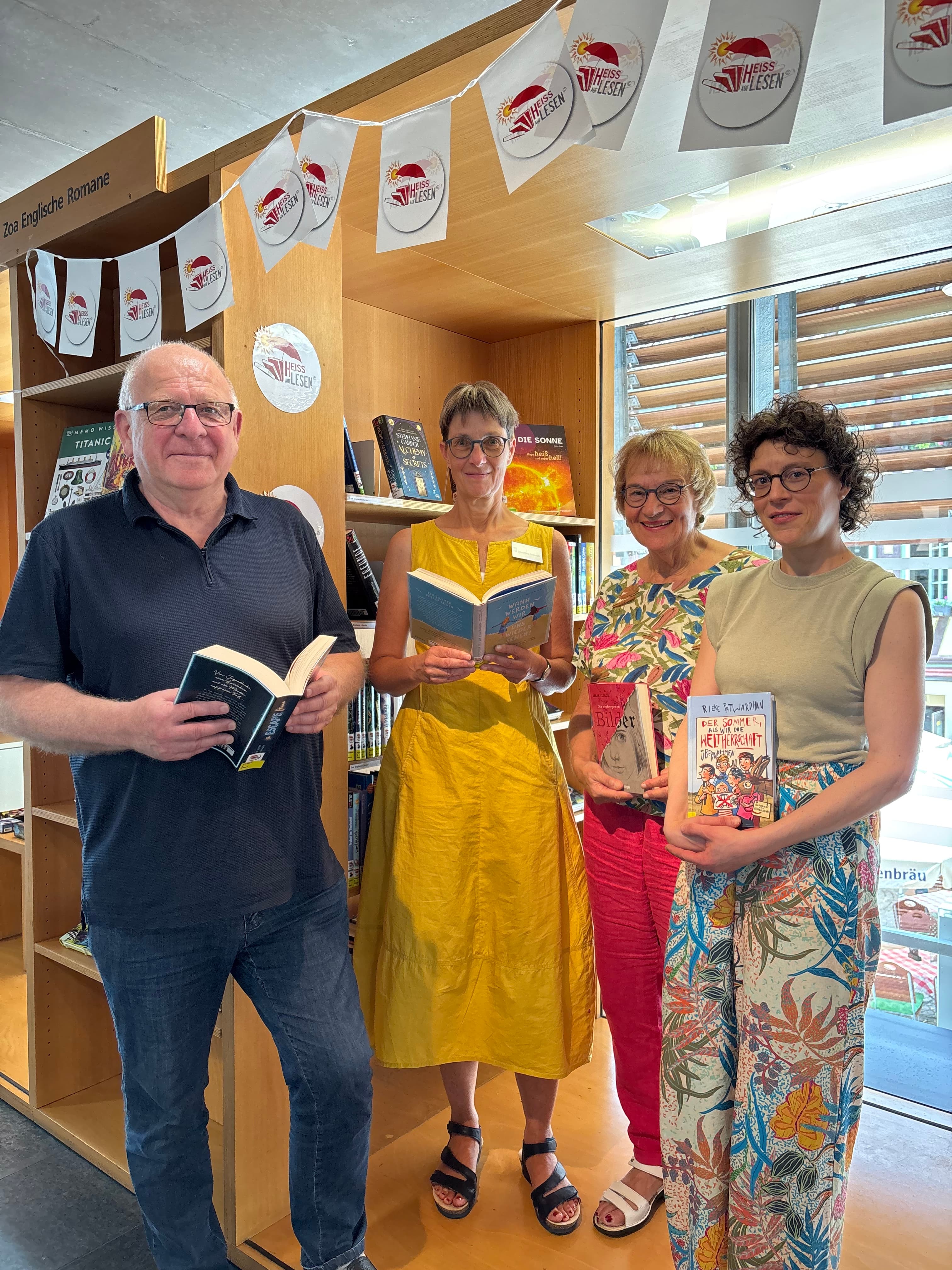 Unterstützung für den Ferienleseclub Heiß auf Lesen in Schwäbisch Hall
