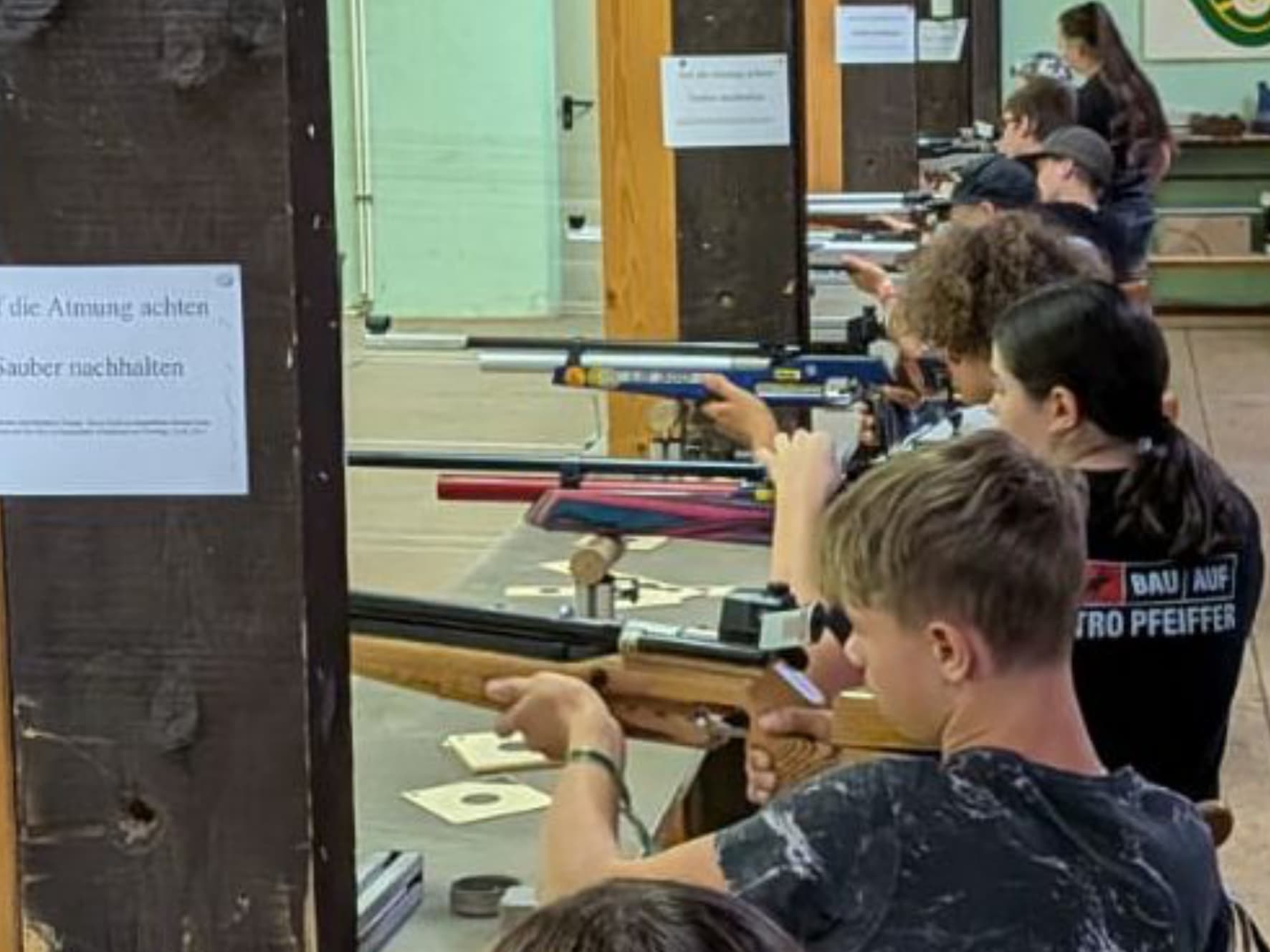 Hier ist Treffsicherheit gefragt: Schützentraining bei der Schützengesellschaft Friedrichshafen.