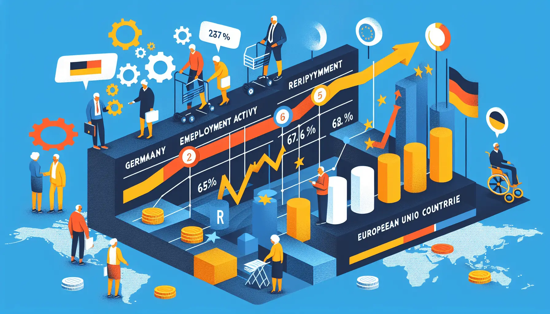 Erwerbstätigkeit im Ruhestand: Ein Blick auf Deutschlands Rentner